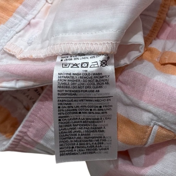 Janie and Jack Tropical Hawaiian Vacation Resortwear Linen Blend Shorts Size 2T - Picture 5 of 5